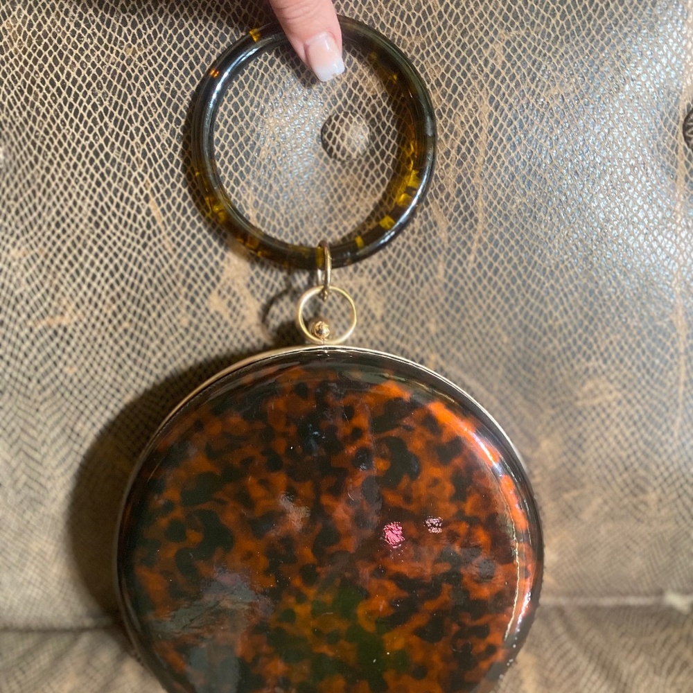 Vintage Tortoise Purse
